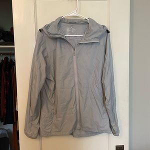 MUJI Ultralight Pocketable Windbreaker (Paraglider Cloth), Gray M